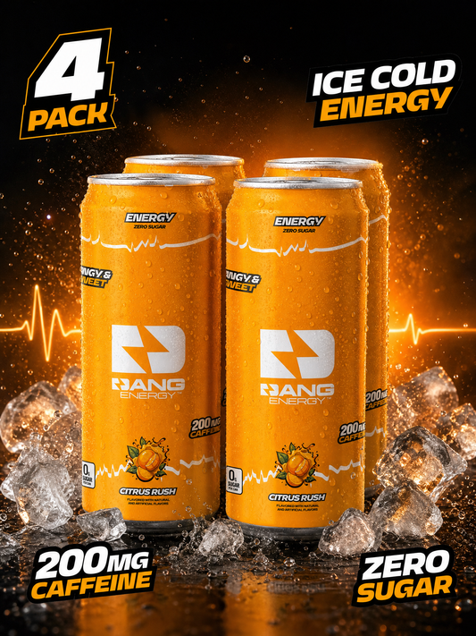DANG ENERGY – CITRUS RUSH | 4 Pack